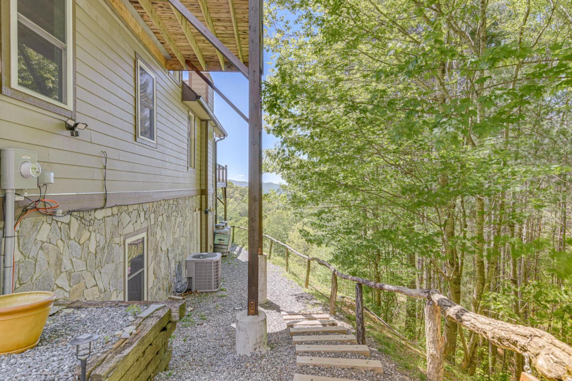 Sweeping Smoky Mountains Vacation Rental Whittier Exteriör bild